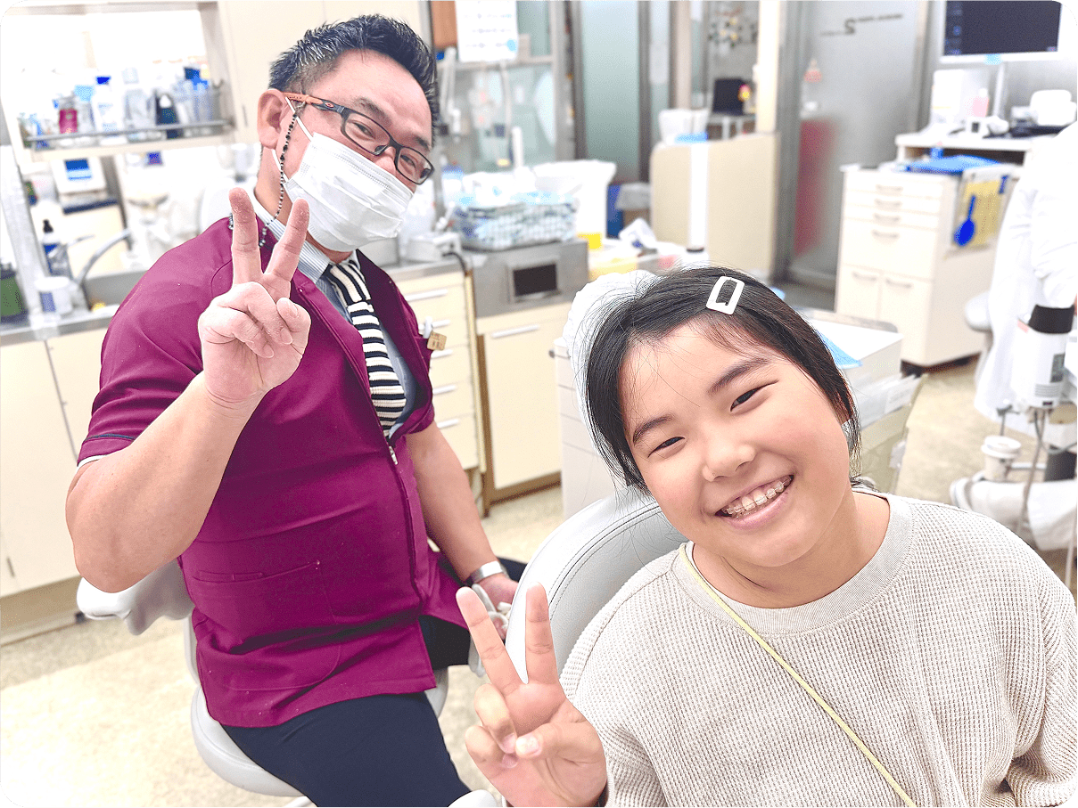 矯正は本院と同じ先生なので安心!