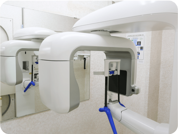 精密検査・診断を行うために「CT」を使用